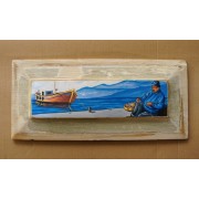 Παλαιός ταμπλάς - Θαλασσινό θέμα